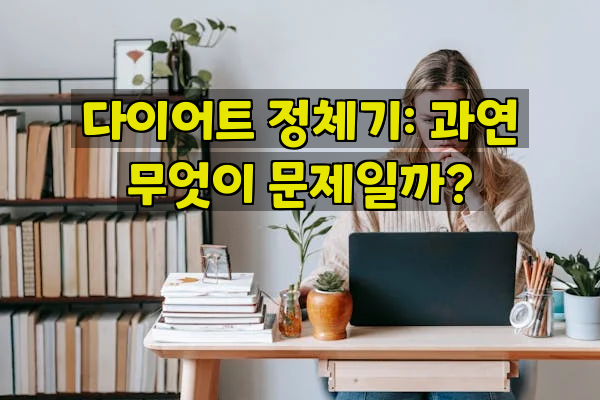 다이어트 정체기: 과연 무엇이 문제일까?